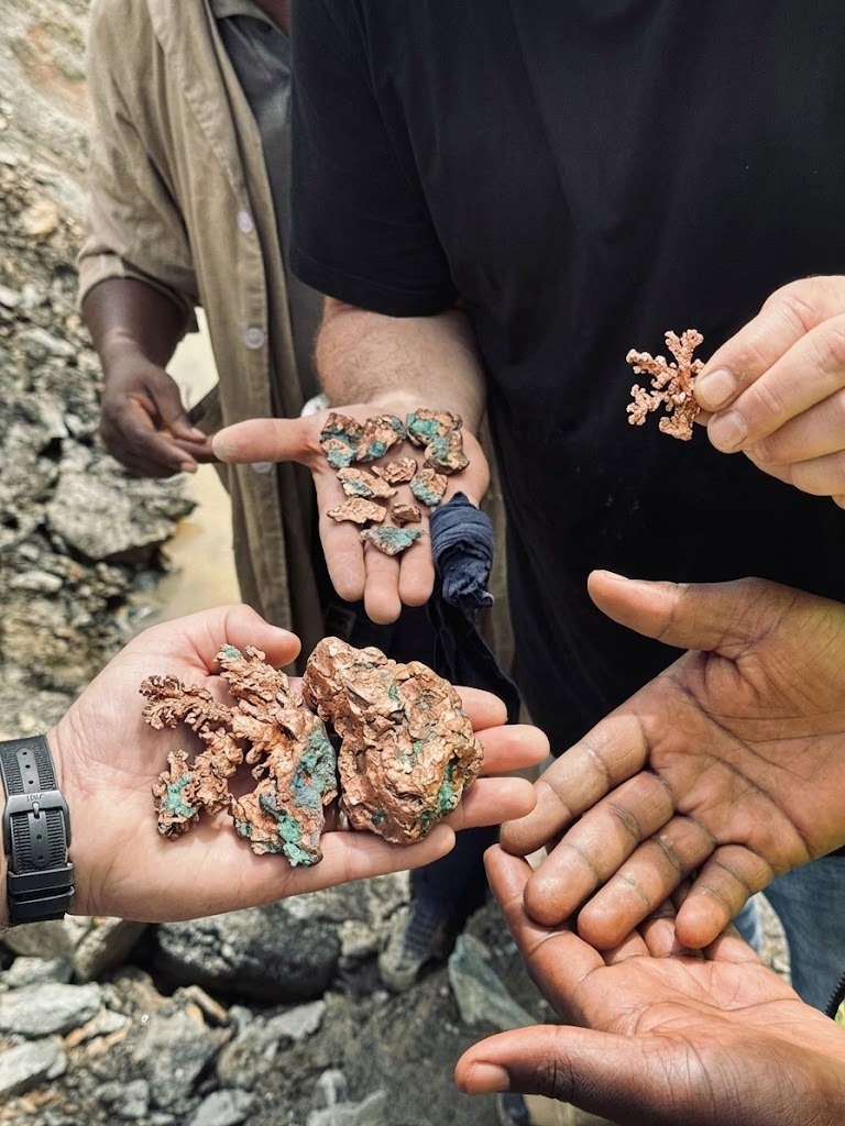 Native Copper Dendrite & Cluster Formations